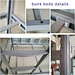 estructura de cama individual de metal Fabricante